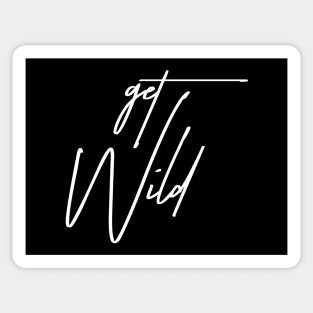 Get Wild - Minimalist Sticker